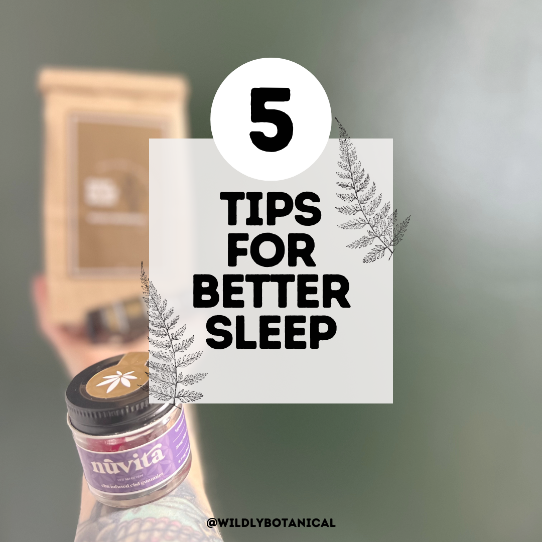 5 Tips For Better Sleep