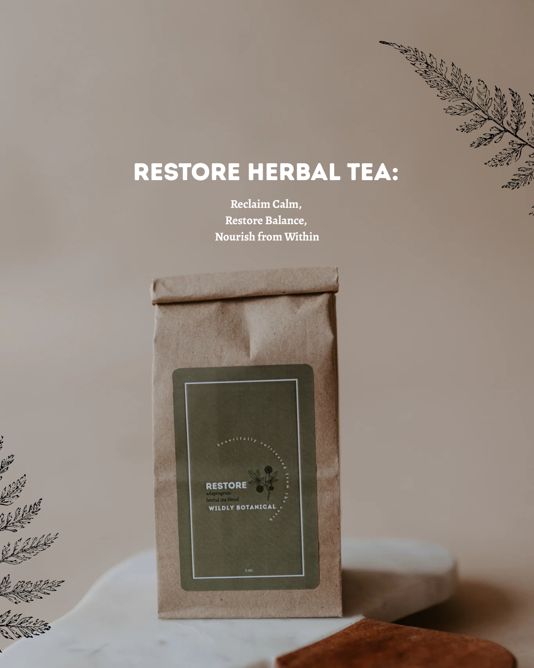 restore herbal organic tea