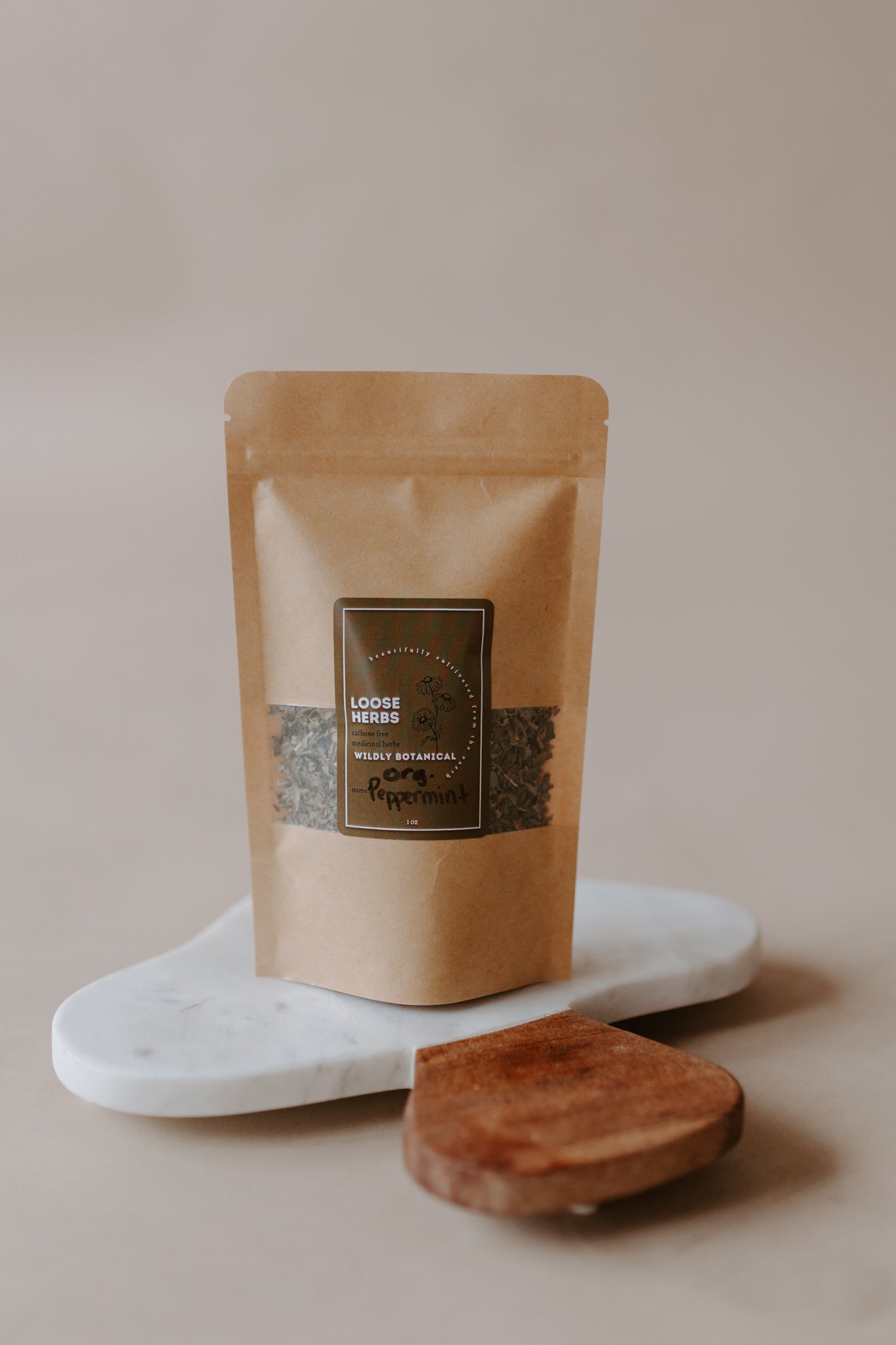 Organic + Wildcrafted Peppermint