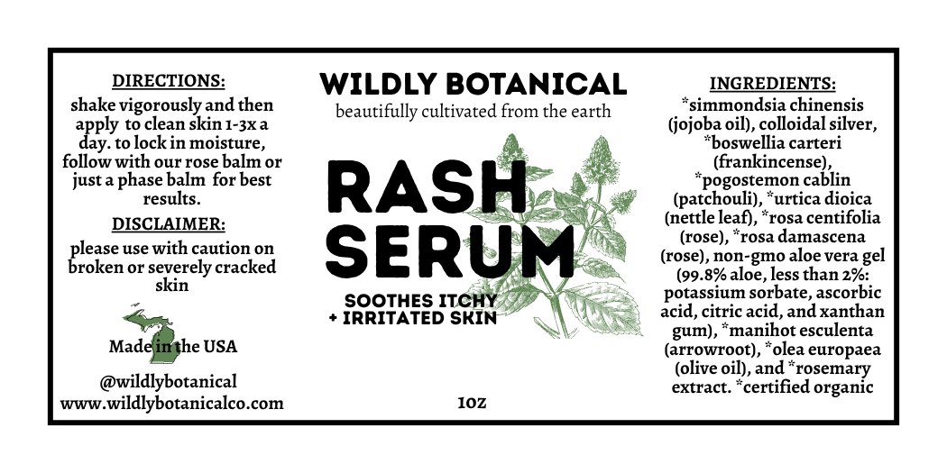 Rash serum