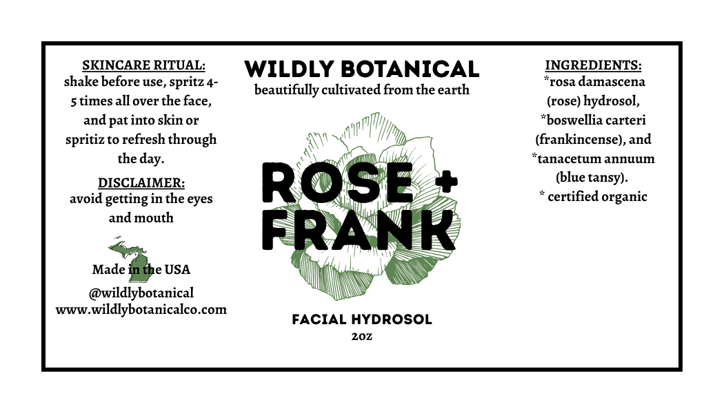 ROSE + FRANK Facial Hydrosol