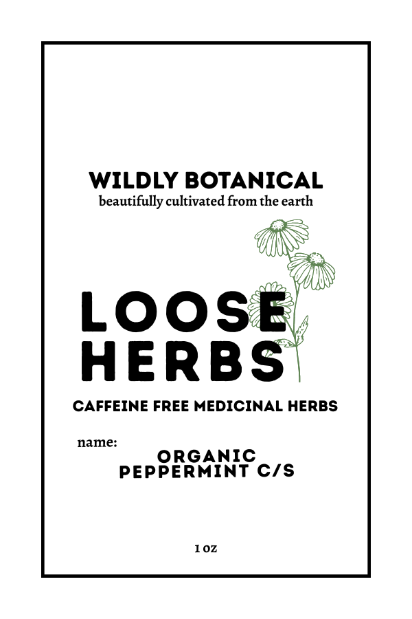 Organic + Wildcrafted Peppermint