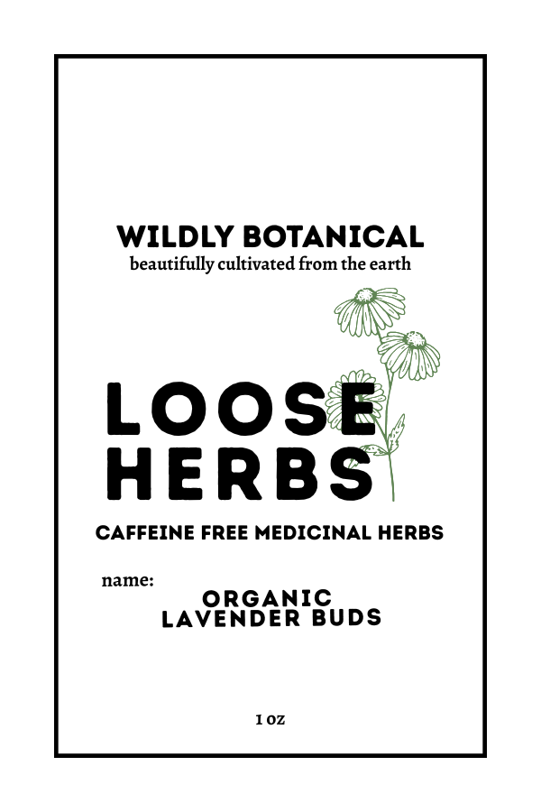 Organic Lavender Buds