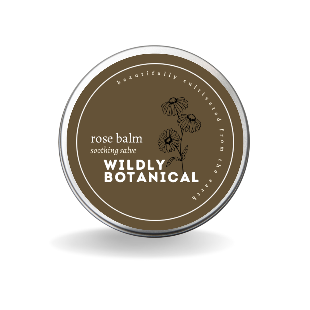 rose, balm, salve, skin care, organic, skin, natural