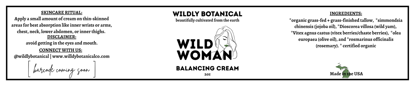 
                  
                    Wild Woman Balancing Cream
                  
                