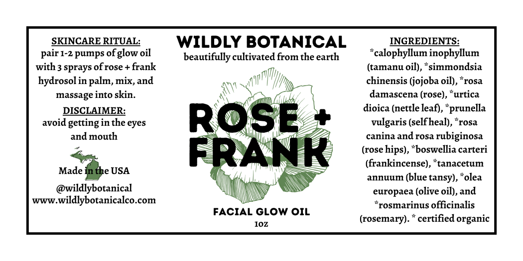 
                  
                    ROSE + FRANK Facial Glow Oil
                  
                