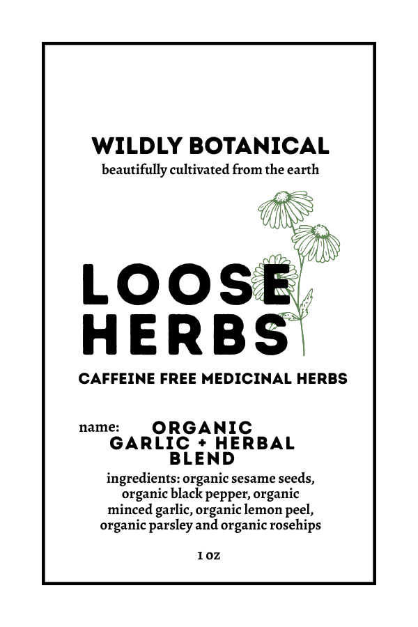 Organic Garlic + Herbal Blend
