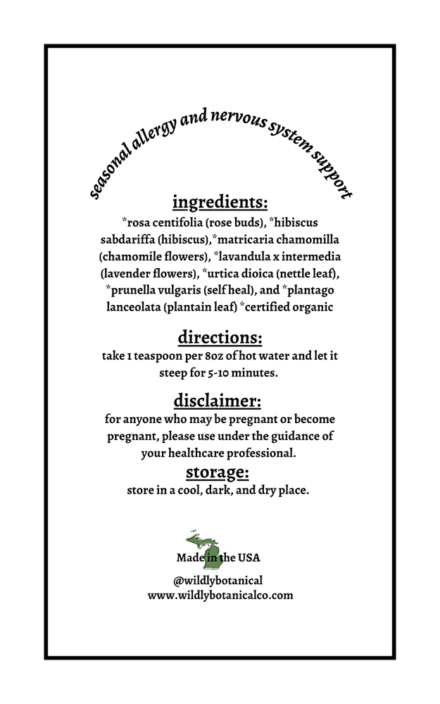 
                  
                    Flower Child Herbal Tea
                  
                