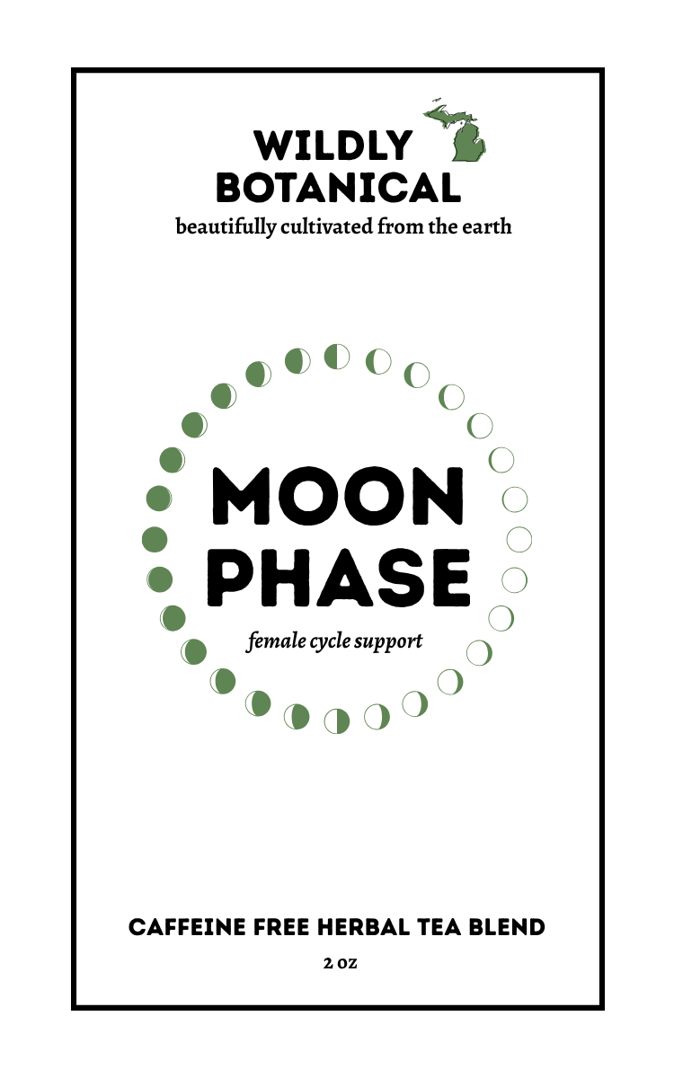 Moon Phase Female Cycle Support Herbal Tea