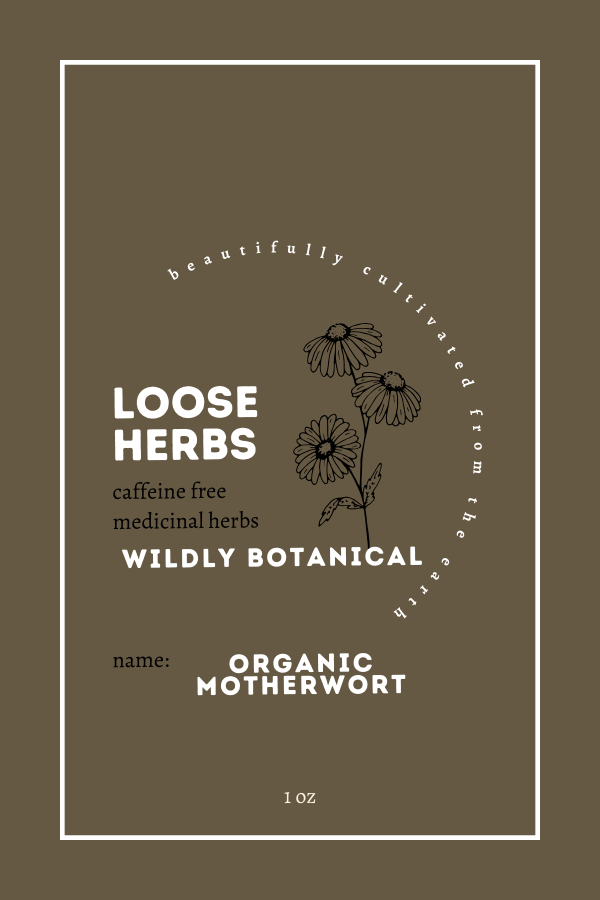 motherwort, herb, organic